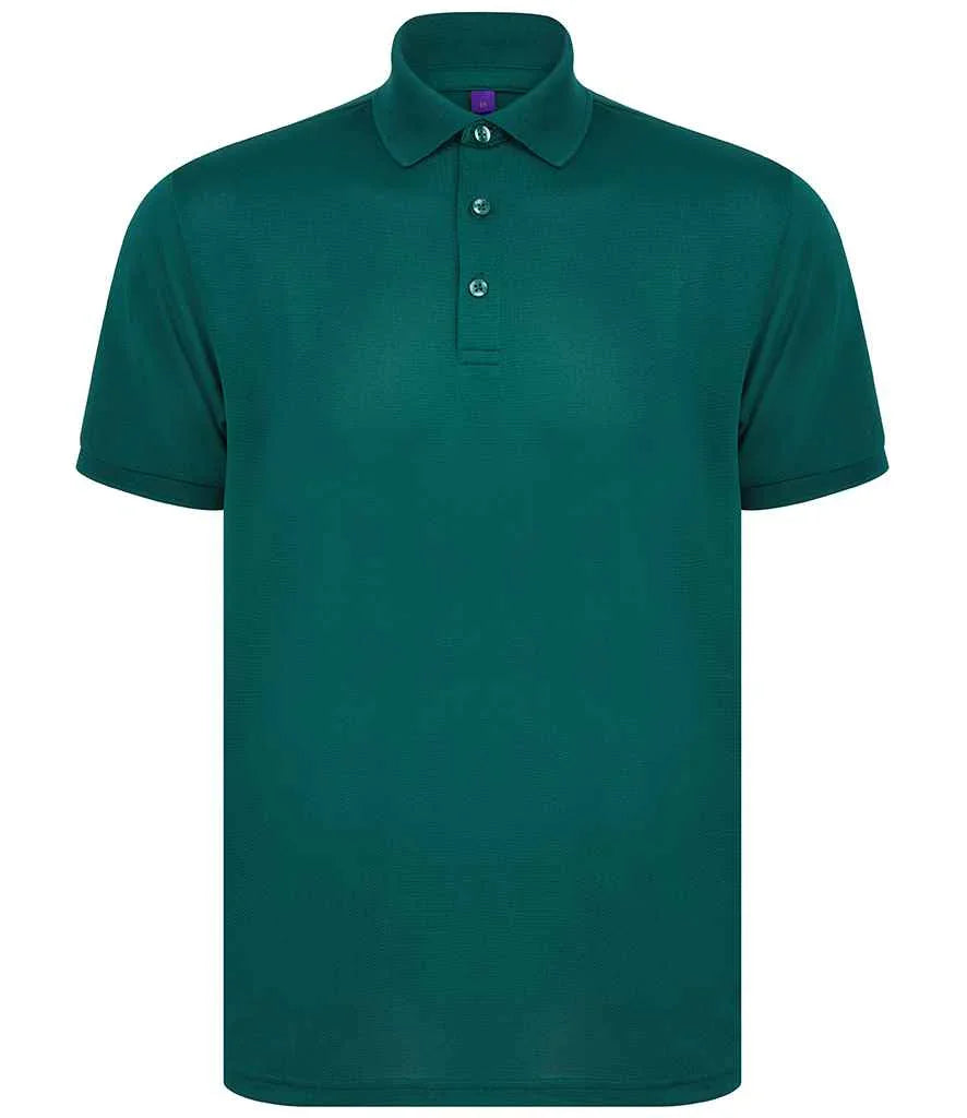 Personalised Custom Branded Henbury Recycled Polyester Pique Polo Shirt - Brand It Essex Ltd