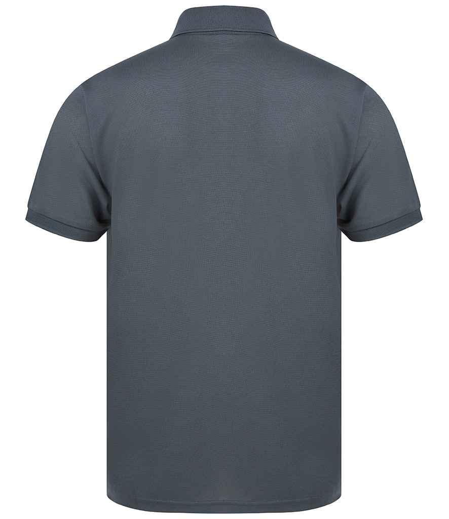 Personalised Custom Branded Henbury Recycled Polyester Pique Polo Shirt - Brand It Essex Ltd