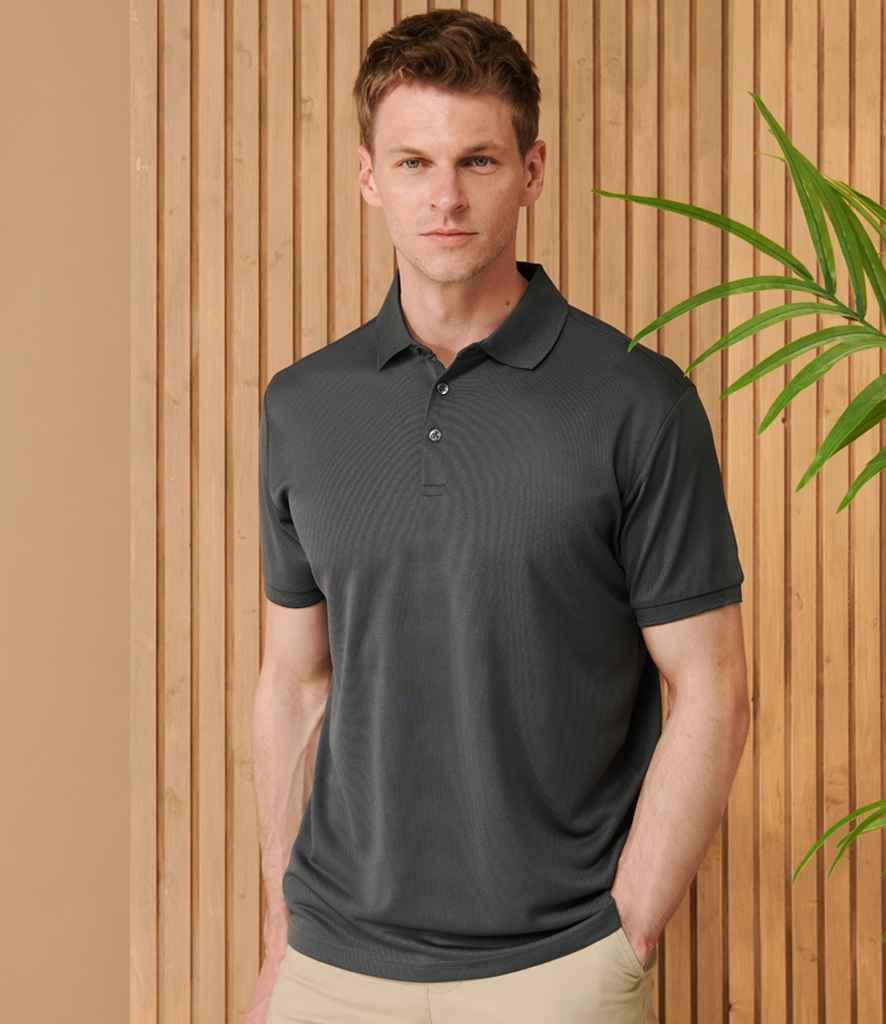 Personalised Custom Branded Henbury Recycled Polyester Pique Polo Shirt - Brand It Essex Ltd