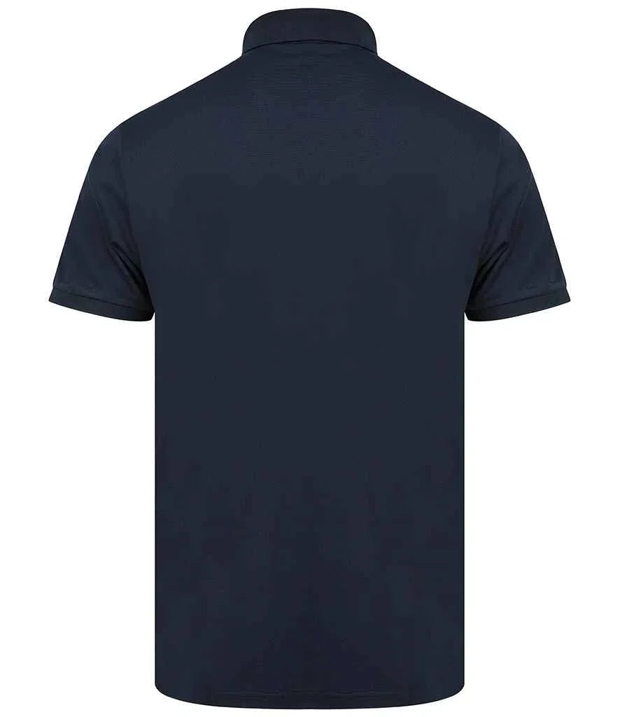 Personalised Custom Branded Henbury Recycled Polyester Pique Polo Shirt - Brand It Essex Ltd