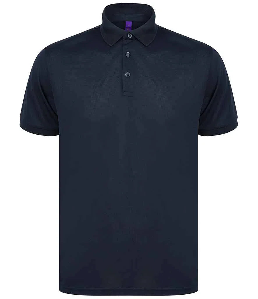 Personalised Custom Branded Henbury Recycled Polyester Pique Polo Shirt - Brand It Essex Ltd