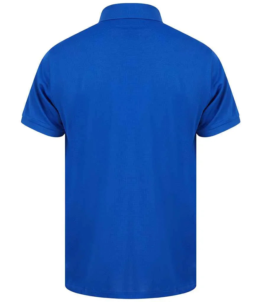 Personalised Custom Branded Henbury Recycled Polyester Pique Polo Shirt - Brand It Essex Ltd