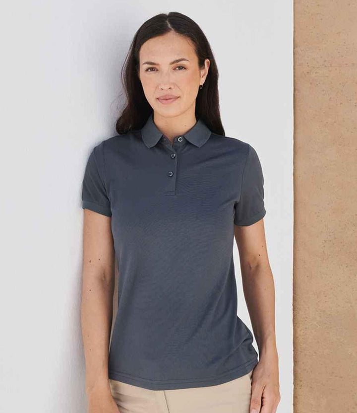 Personalised Custom Branded Henbury Ladies Recycled Polyester Polo Shirt - Brand It Essex Ltd