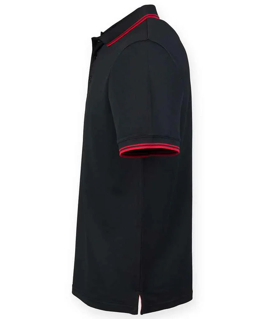 Personalised Custom Branded Coolplus Tipped Polo Shirt - HB482 - Brand It Essex Ltd