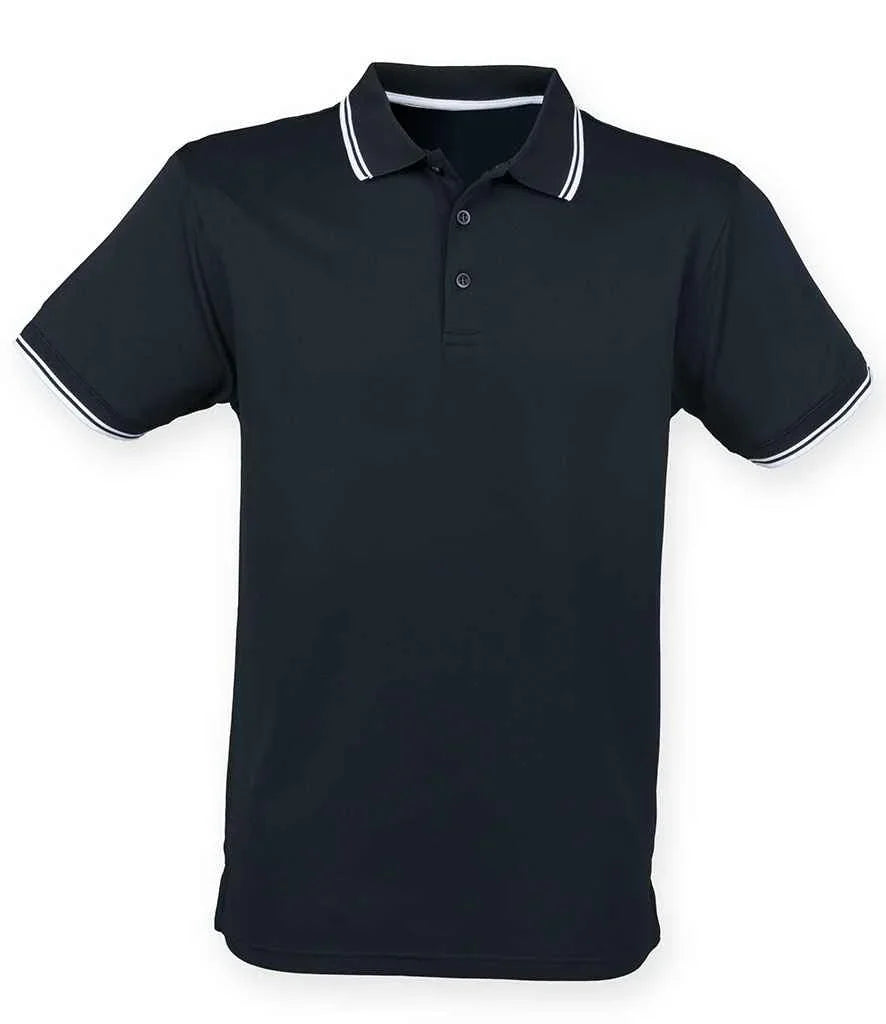 Personalised Custom Branded Coolplus Tipped Polo Shirt - HB482 - Brand It Essex Ltd
