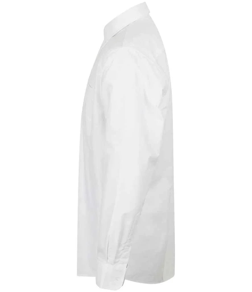 Henbury Long Sleeve Classic Oxford Shirt - Brand It Essex Ltd