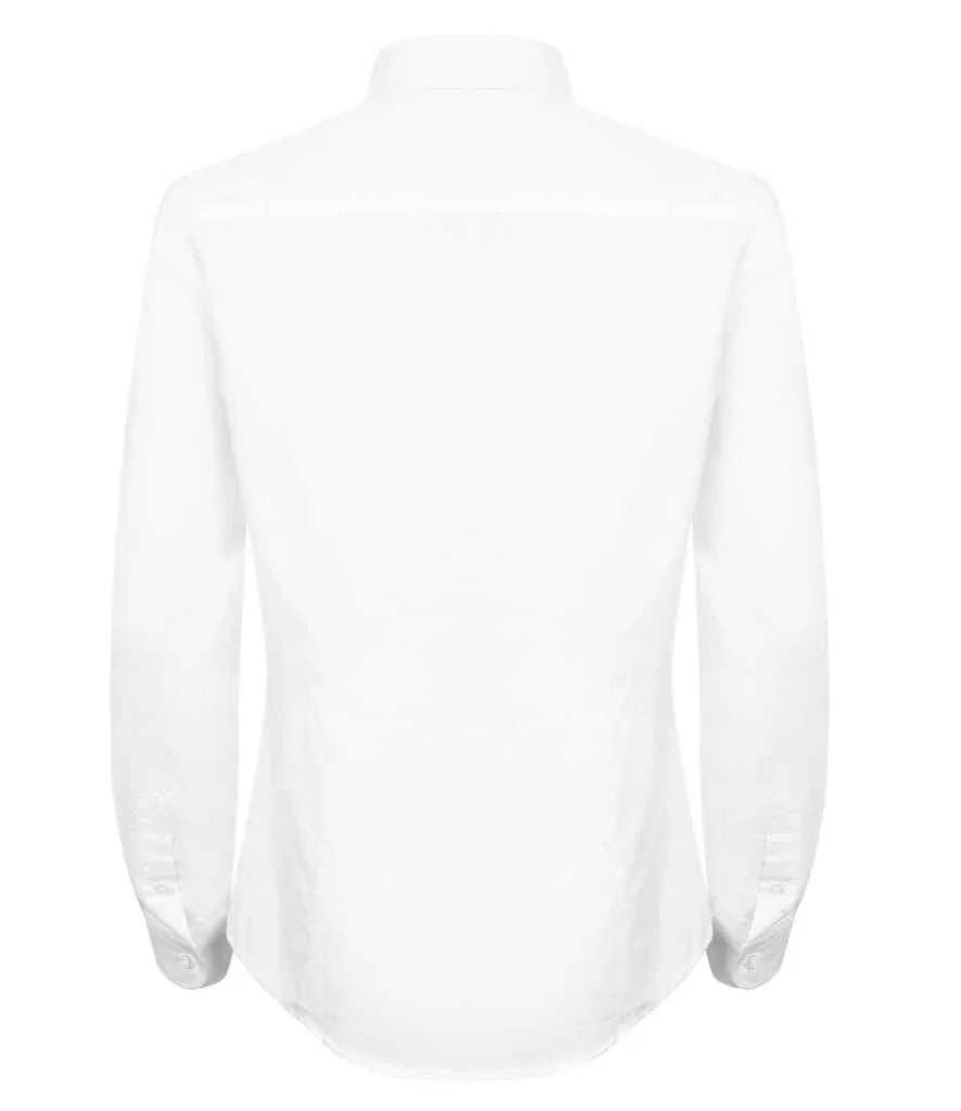 Henbury Ladies Modern Long Sleeve Regular Fit Oxford Shirt - Brand It Essex Ltd