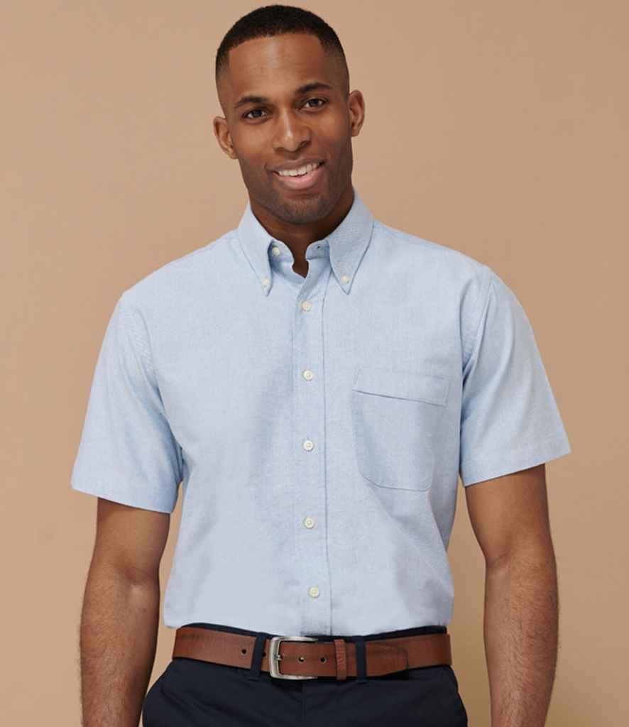 Personalised Custom Branded Henbury Short Sleeve Classic Oxford Shirt - Brand It Essex Ltd