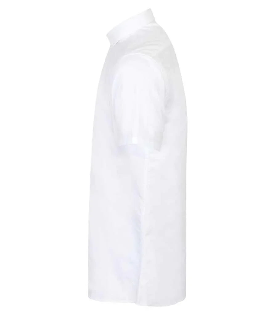 Henbury Modern Short Sleeve Regular Fit Oxford Shirt - Brand It Essex Ltd