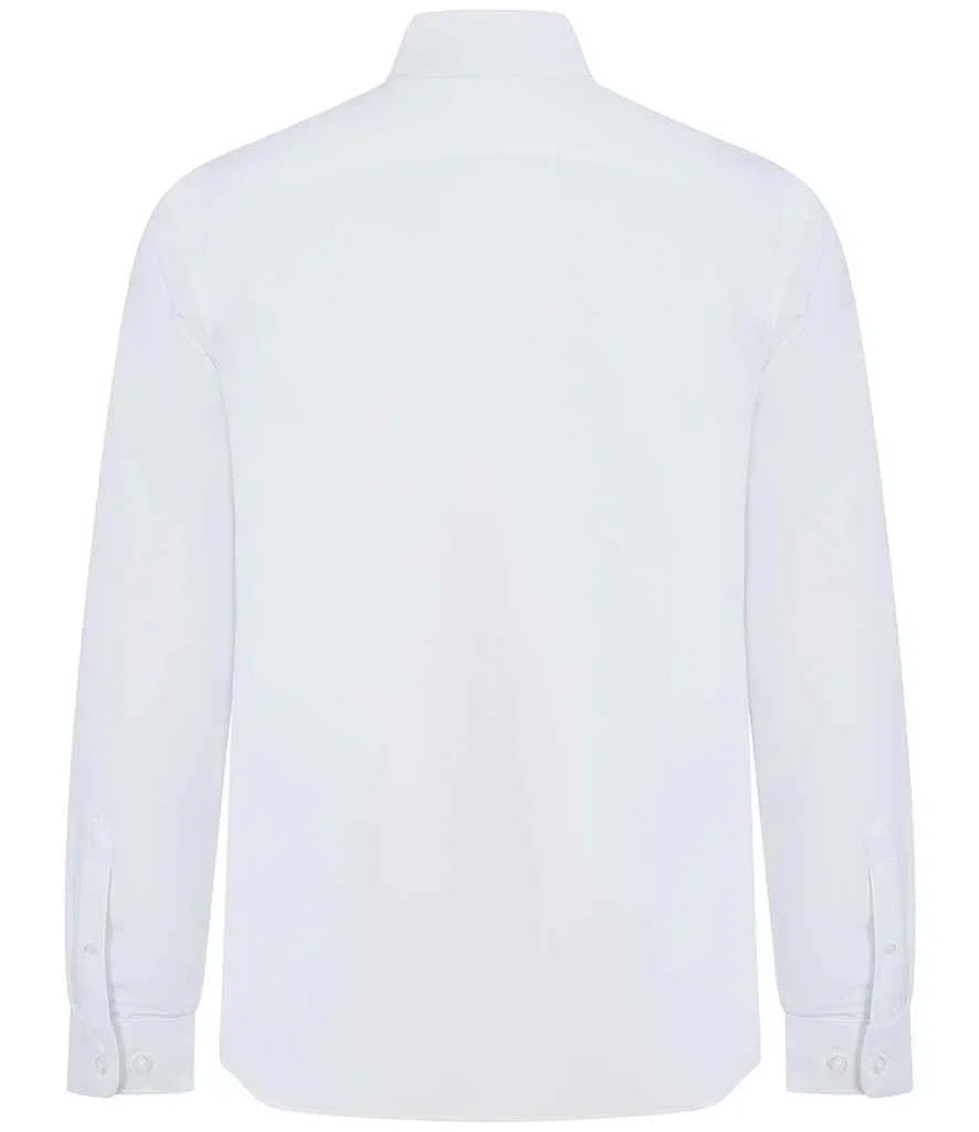 Henbury Long Sleeved Cotton Feel Coolplus Shirt - Brand It Essex Ltd
