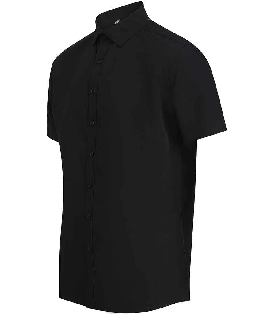Short Sleeved Cotton Coolplus Shirt -HB588 - Brand It Essex Ltd