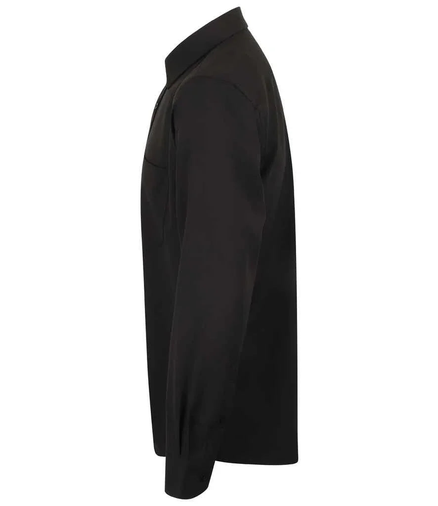 Henbury Long Sleeve Wicking Shirt - Brand It Essex Ltd