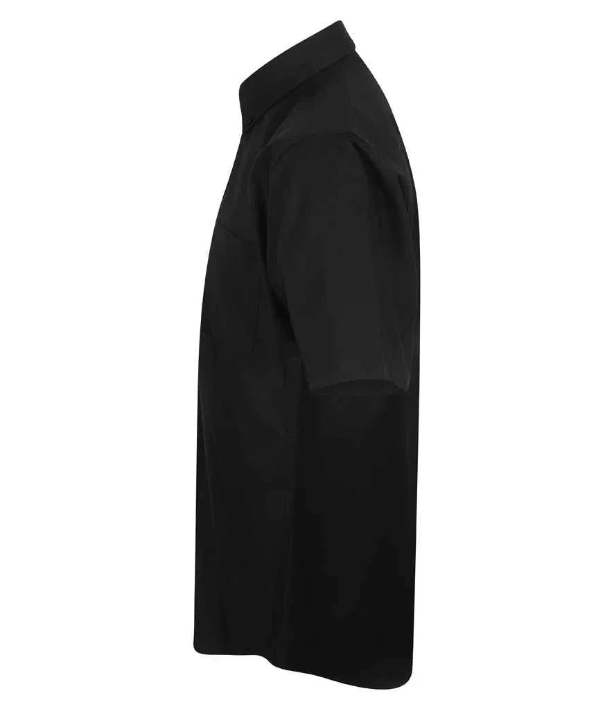 Henbury Short Sleeve Wicking Shirt - Brand It Essex Ltd