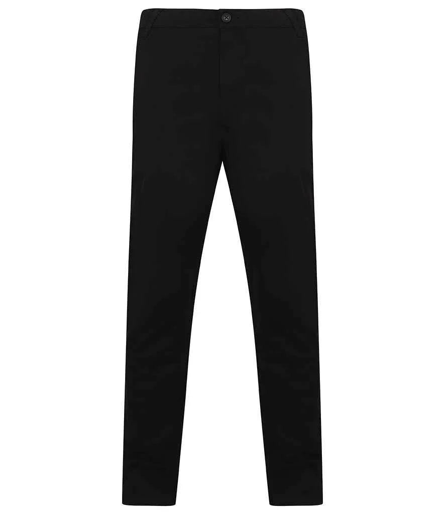 Stretch Flex Waistband Chino Trousers - HB650 - Brand It Essex Ltd