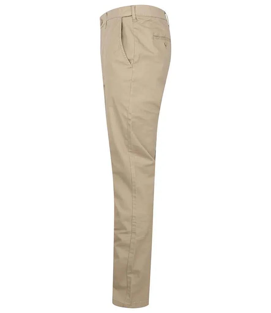 Stretch Flex Waistband Chino Trousers - HB650 - Brand It Essex Ltd