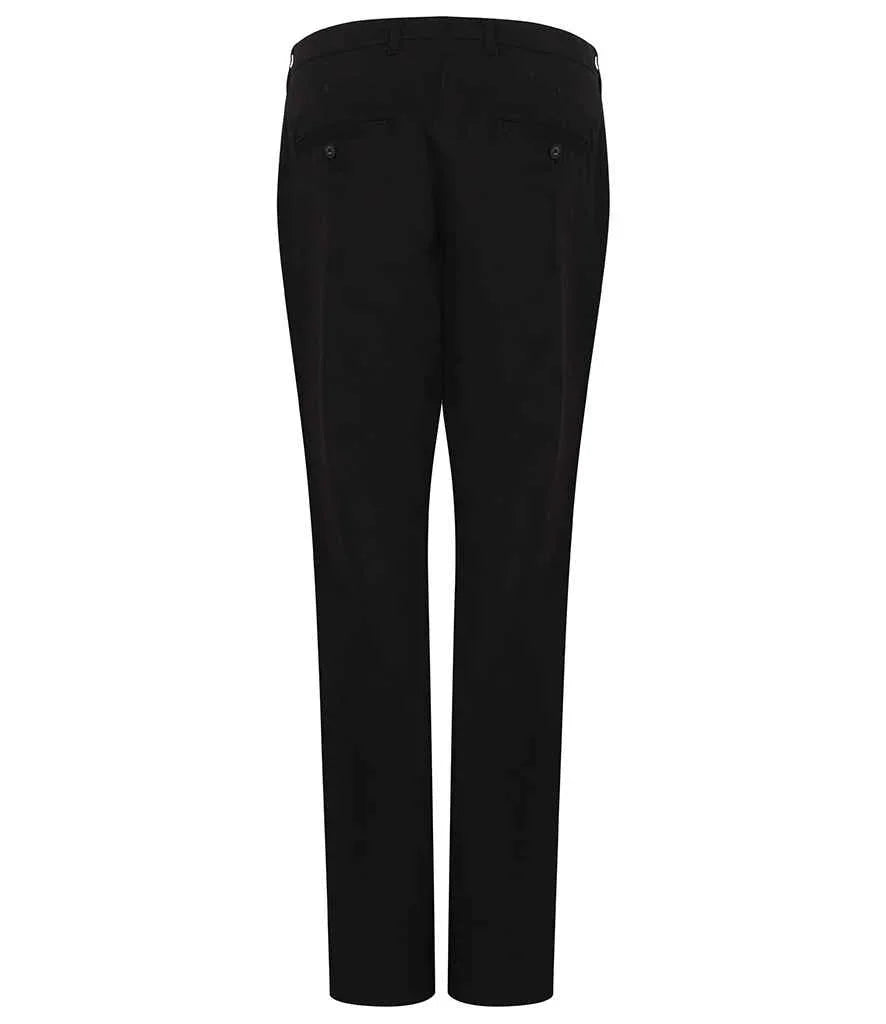 Ladies Stretch Chino Trousers - HB651 - Brand It Essex Ltd