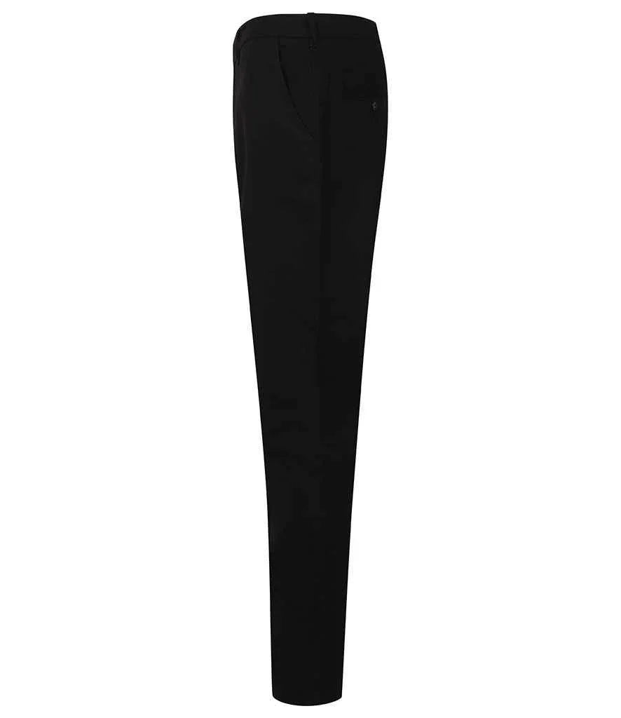 Ladies Stretch Chino Trousers - HB651 - Brand It Essex Ltd