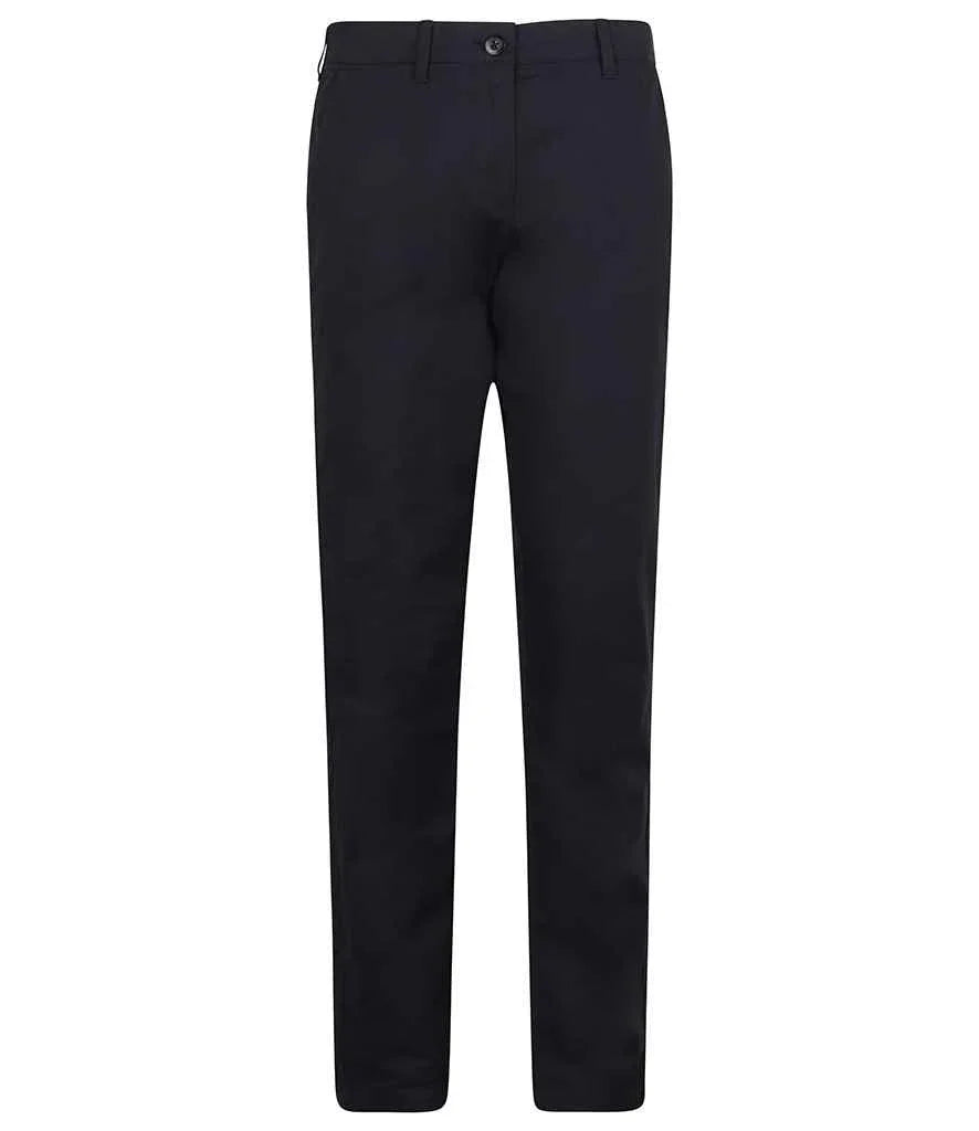 Ladies Stretch Chino Trousers - HB651 - Brand It Essex Ltd