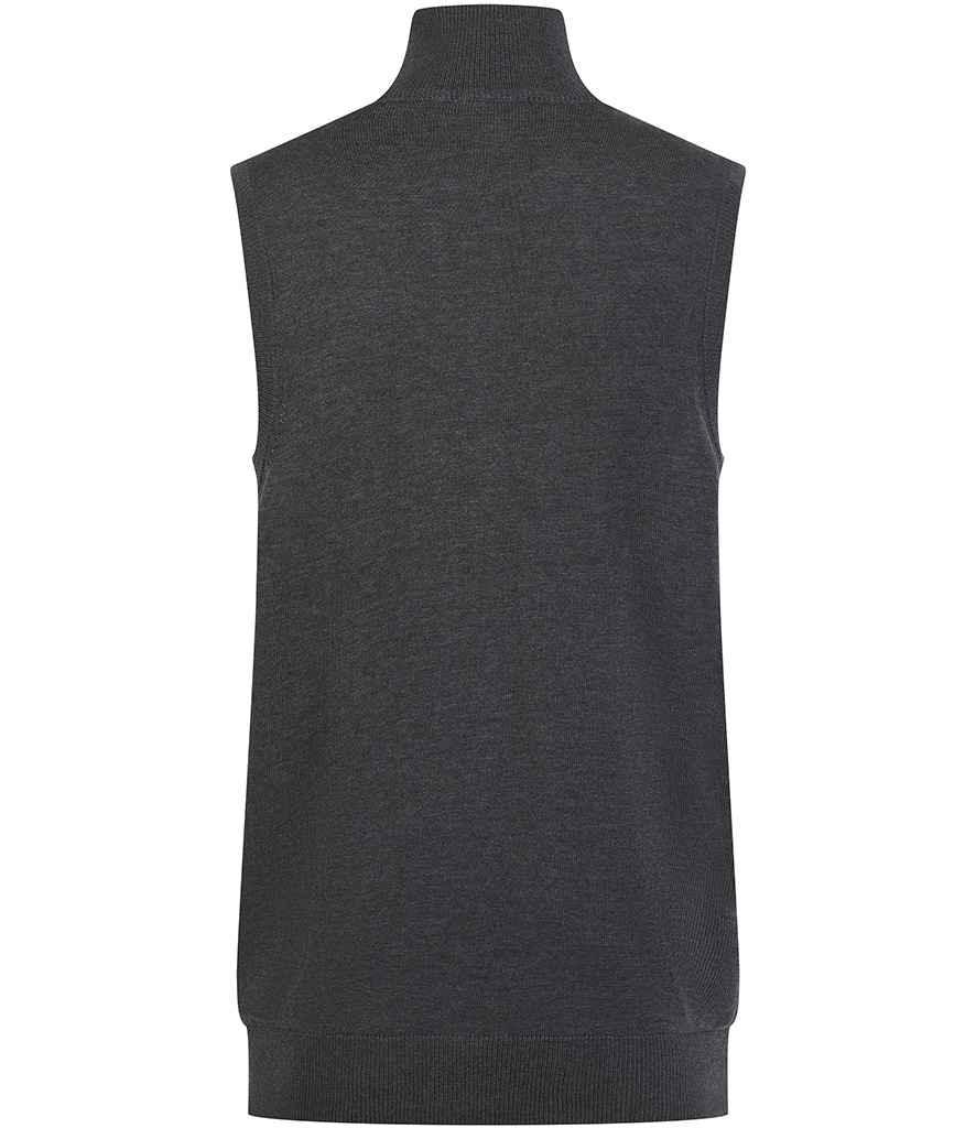 Personalised Custom Branded Henbury Sleeveless Zip Through Jumper - Brand It Essex Ltd