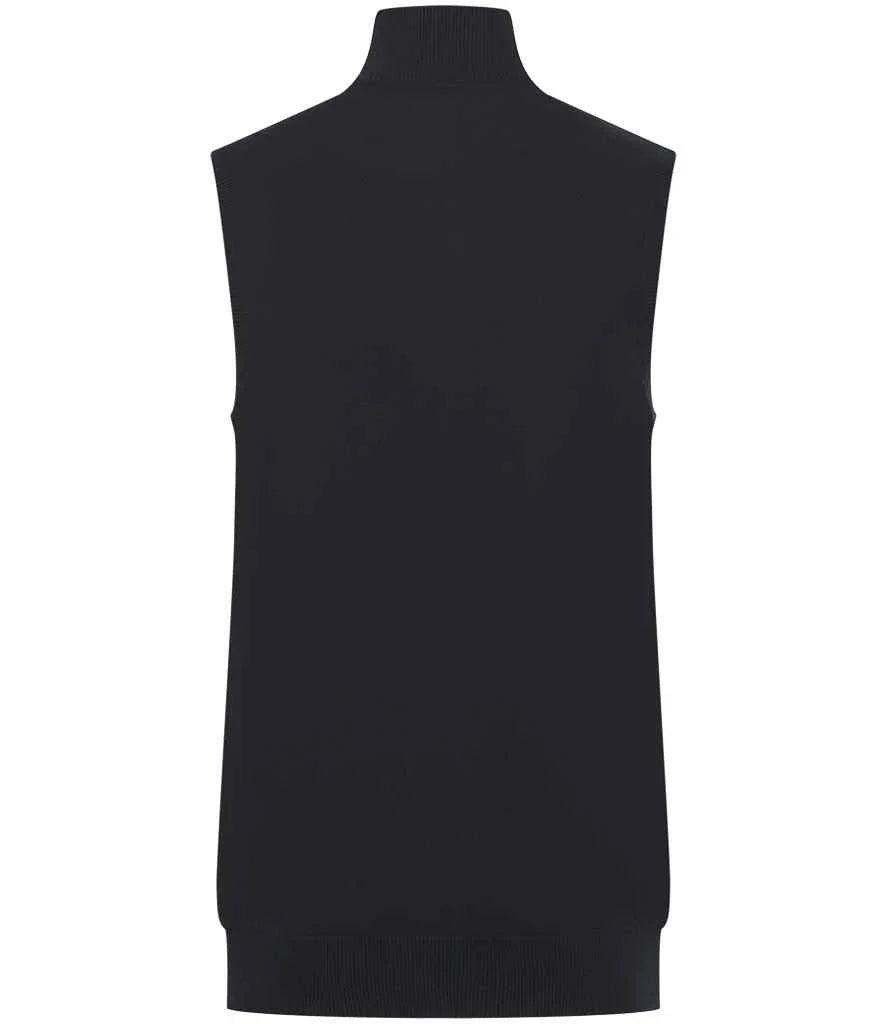 Personalised Custom Branded Henbury Sleeveless Zip Through Jumper - Brand It Essex Ltd