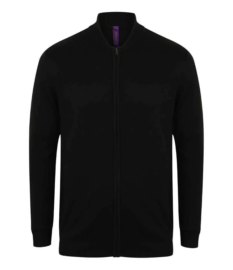 Personalised Custom Branded Unisex Zip Through Cardigan - HB718 - Brand It Essex Ltd