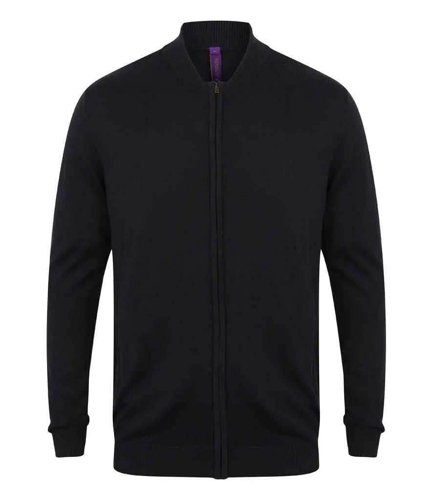 Personalised Custom Branded Unisex Zip Through Cardigan - HB718 - Brand It Essex Ltd