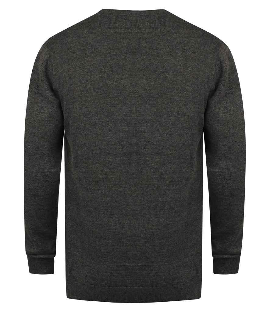 Lightweight Cotton V Neck Sweater - HB720 - Brand It Essex Ltd