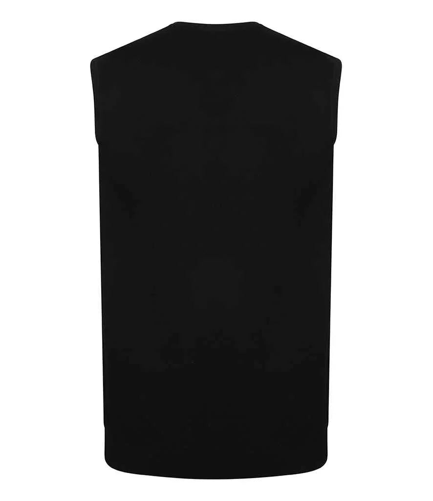 Lightweight Sleeveless Cotton V Neck Sweater - HB724 - Brand It Essex Ltd