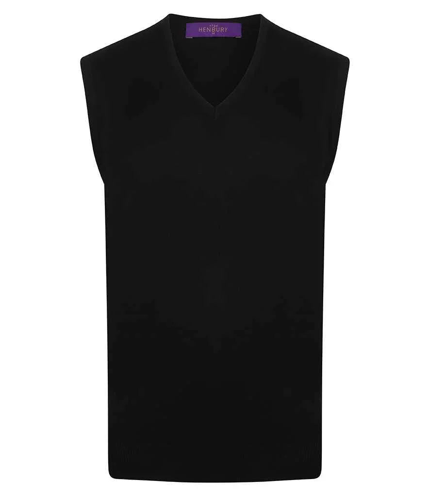 Lightweight Sleeveless Cotton V Neck Sweater - HB724 - Brand It Essex Ltd