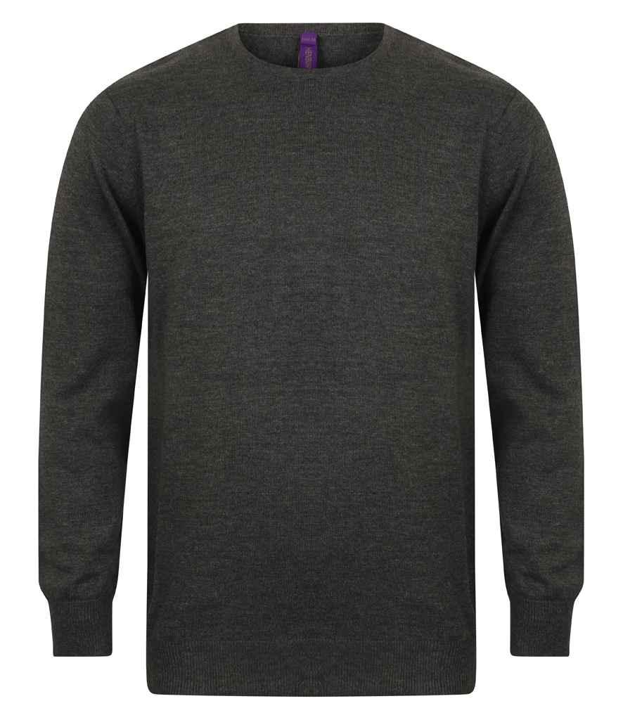 Lightweight Cotton Crew Neck Sweater - HB725 - Brand It Essex Ltd