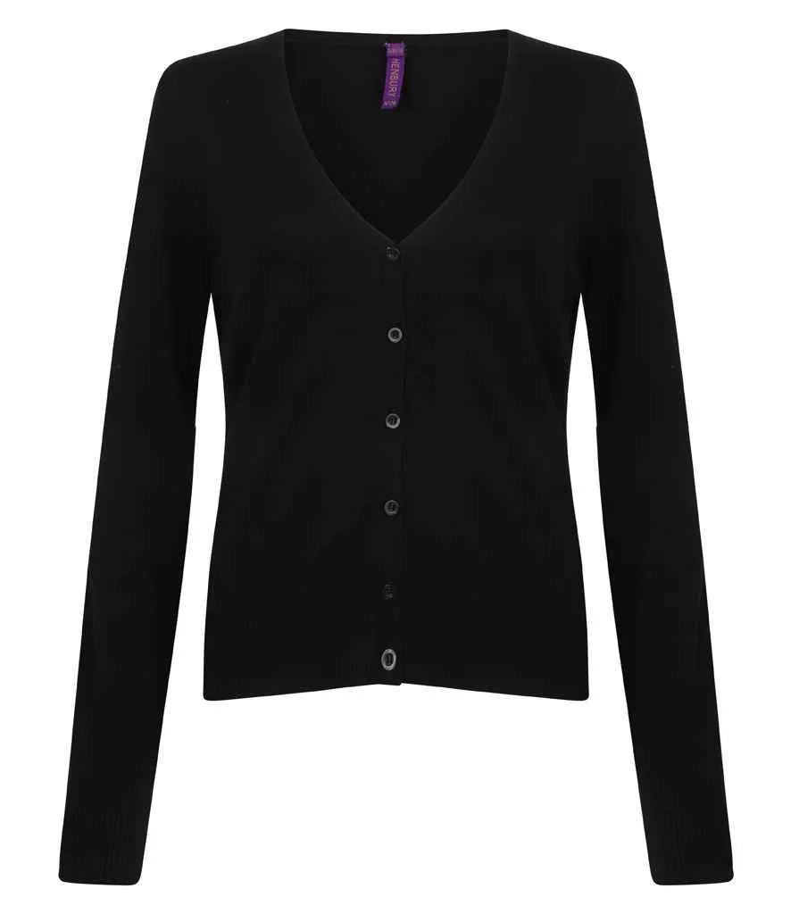 Personalised Custom Branded Ladies V Neck Cardigan - HB726 - Brand It Essex Ltd