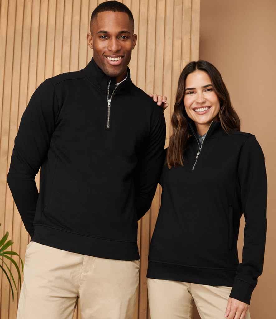 Unisex Sustainable 1/4 Zip Sweatshirt - HB842 - Brand It Essex Ltd
