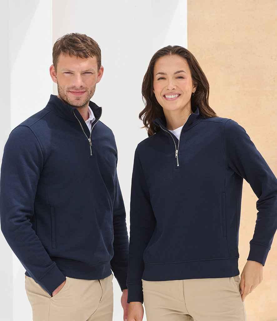Unisex Sustainable 1/4 Zip Sweatshirt - HB842 - Brand It Essex Ltd