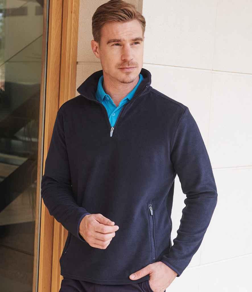 1/4 Zip Micro Fleece -HB858 - Brand It Essex Ltd