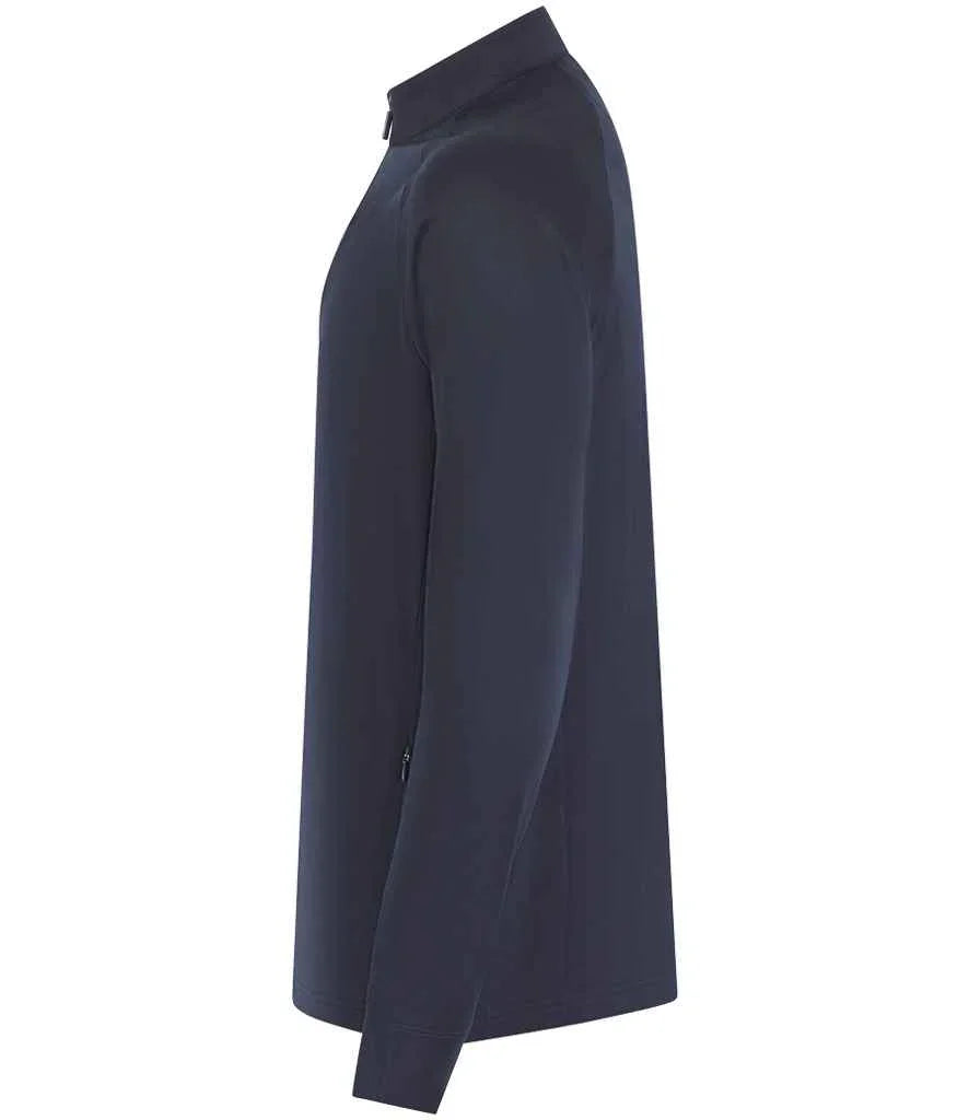 Henbury Zip Neck Wicking Top - HB862 - Brand It Essex Ltd