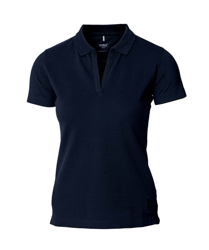 Nimbus Ladies Harvard V-neck Deluxe Polo