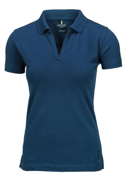 Nimbus Ladies Harvard V-neck Deluxe Polo