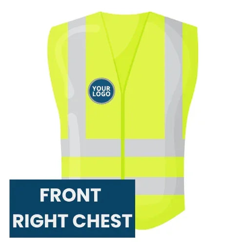 Personalised Custom Branded Location for print on hi viz - Brand It Essex Ltd