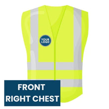 Personalised Custom Branded Location for print on hi viz - Brand It Essex Ltd