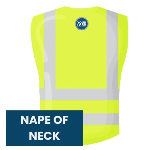 Personalised Custom Branded Location for print on hi viz - Brand It Essex Ltd
