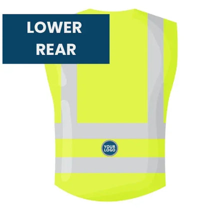 Personalised Custom Branded Location for print on hi viz - Brand It Essex Ltd