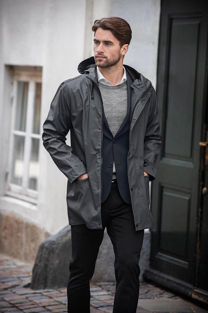 Huntington raincoat