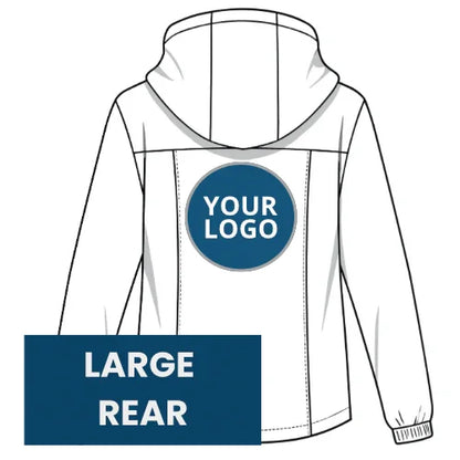 Personalised Custom Branded Jacket branding location - Brand It Essex Ltd