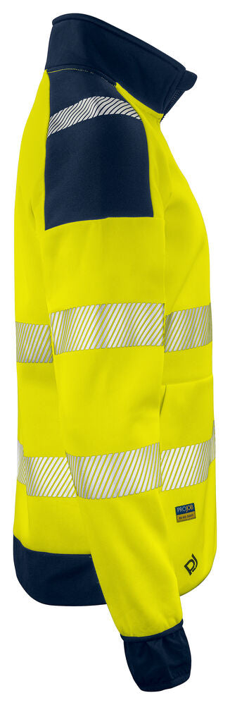 Projob 6109 Full Zip Hi Vis Sweatshirt