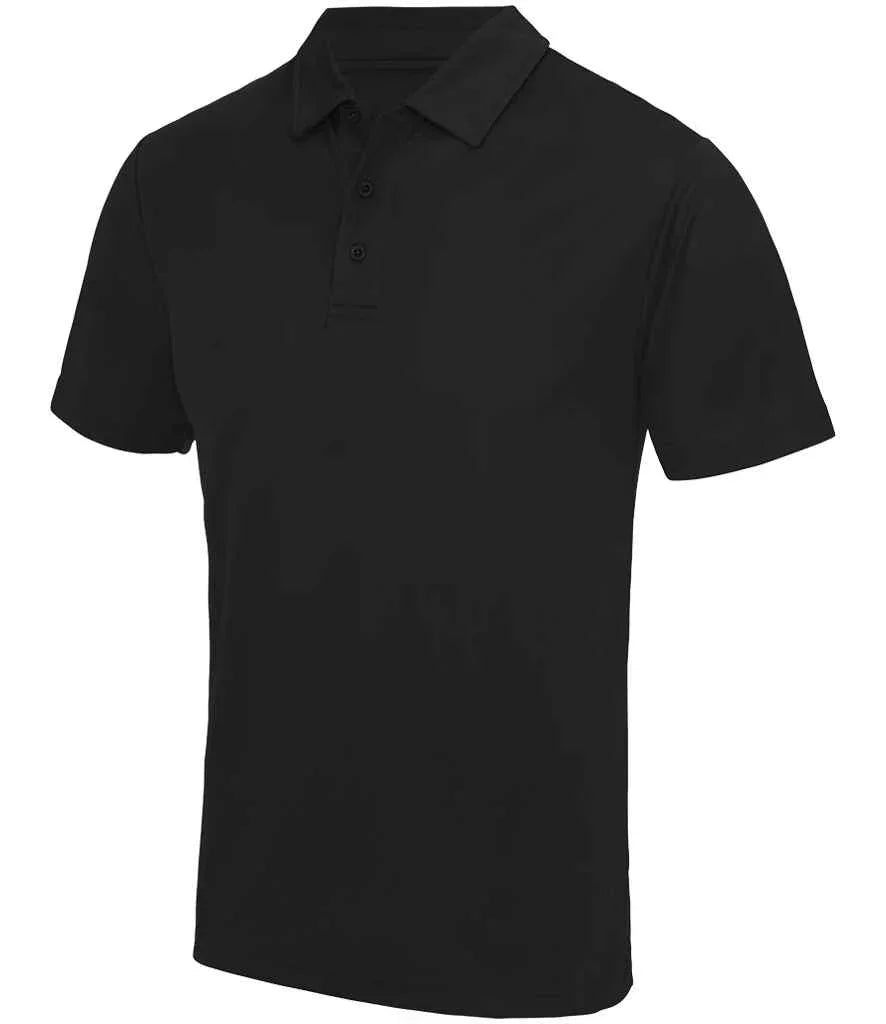 AWDis Cool Polo Shirt - Black - Brand It Essex Ltd