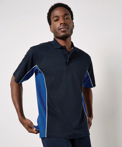 Kustom Kit Track Contrast Polo Shirt (KK475)
