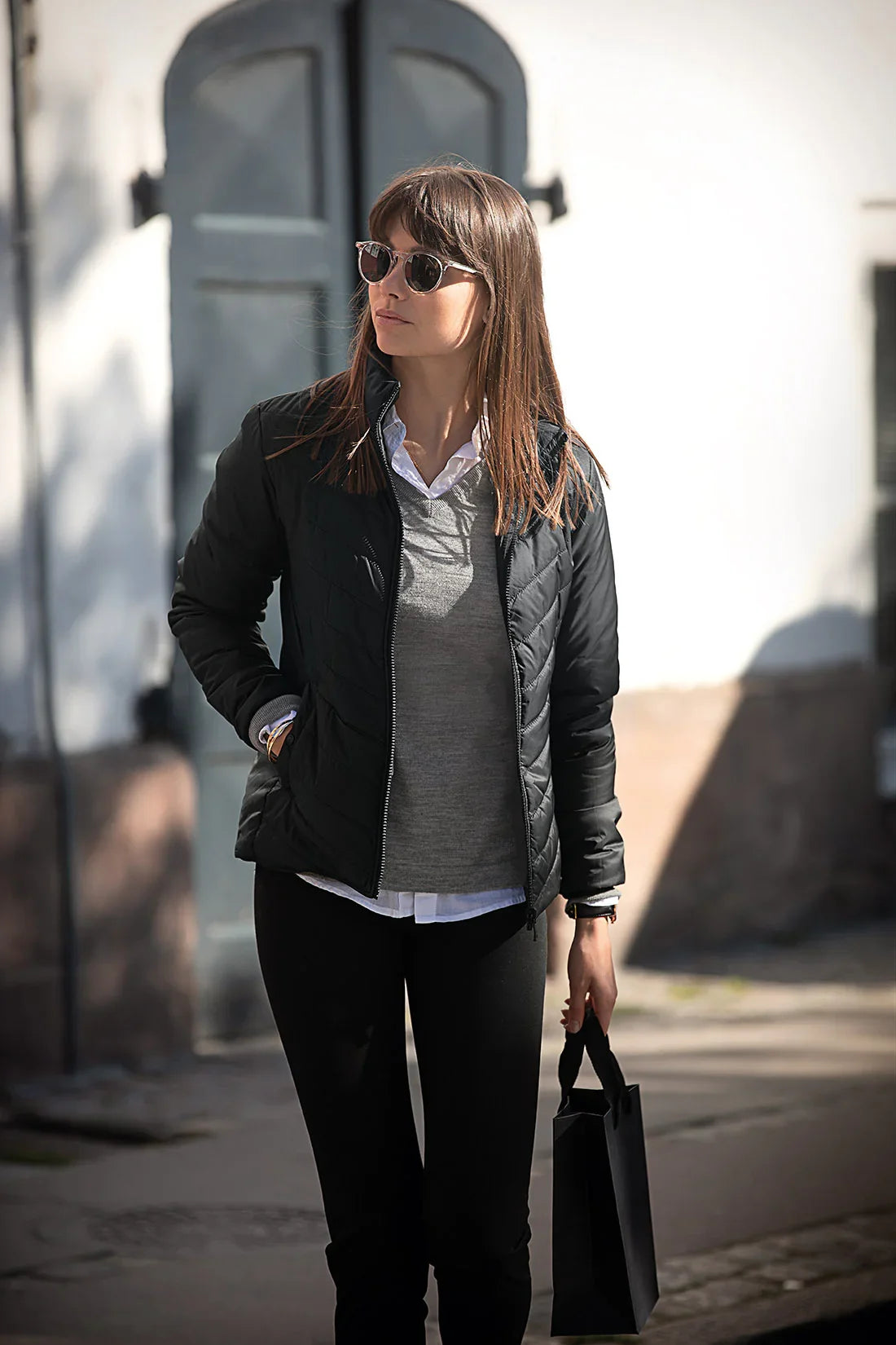 Personalised Custom Branded Women’s Kendrick quilted jacket - Brand It Essex Ltd