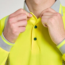 PULSAR Life Hi-Vis Long Sleeve Polo Shirt (LFE925)