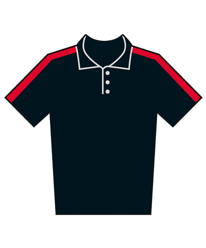 Finden & Hales Contrast Team Polo Shirt (LV291)