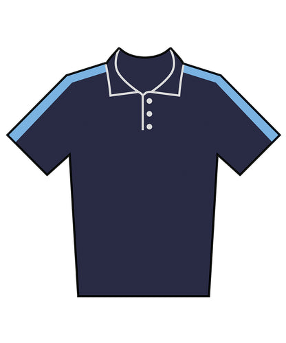 Finden & Hales Contrast Team Polo Shirt (LV291)
